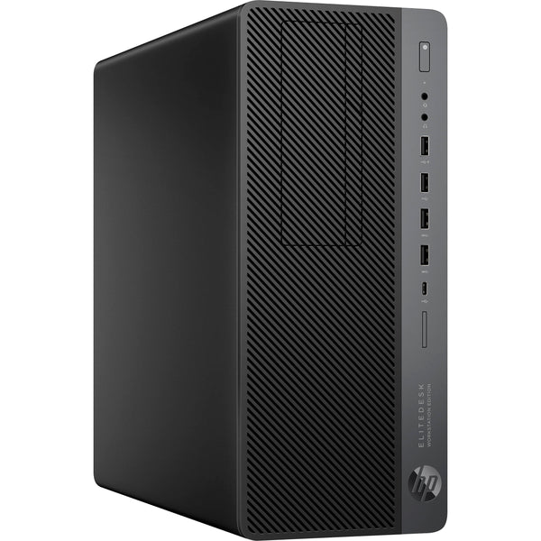 HP EliteDesk 800 G4 Workstation Edition, Intel i7 8700K 3.7Ghz, 64GB DDR4 RAM, 1TB NVMe PCIe M.2 SSD, Windows 11 Pro (Refurbished Grade B)